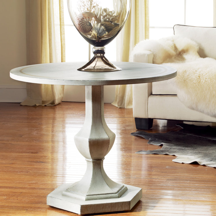 Modern pedestal end discount table